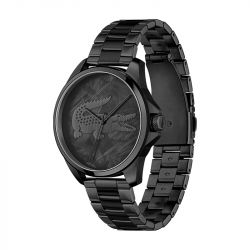 Montre homme lacoste le croc acier noir 2011396 - montres-homme - edora - 1