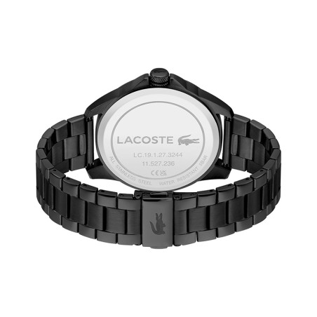 Montre homme lacoste le croc acier noir 2011396 – montres homme