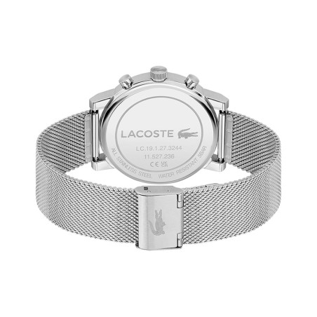 Montre homme chronographe lacoste replay acier argenté 2011409 – montres homme