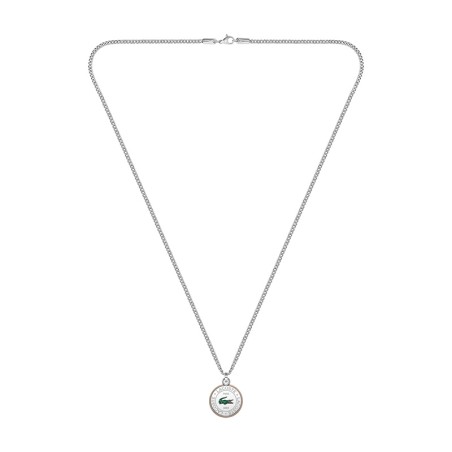 Collier homme lacoste acier argenté 2040447 – colliers homme
