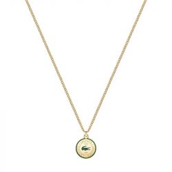 Collier homme lacoste acier doré 2040448 - colliers-homme - edora - 0