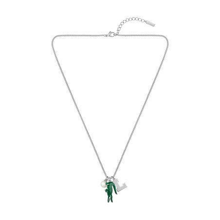 Collier homme lacoste acier argenté 2040453 – colliers homme