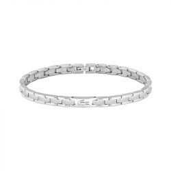 Bracelet femme lacoste acier argenté 2040466 - bracelets-femme - edora - 0