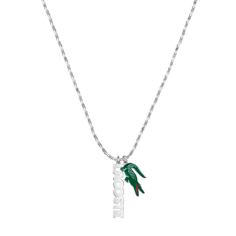 Collier homme lacoste acier argenté 2040487 - colliers-homme - edora Collier homme lacoste acier argenté 2040487 - colliers-homme - edora