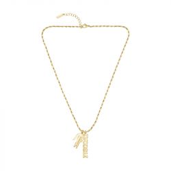 Collier homme lacoste acier doré 2040488 - colliers-homme - edora - 3