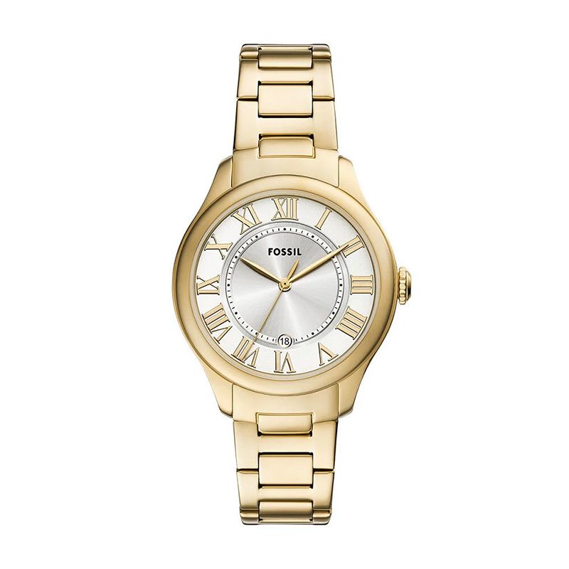 Montre femme fossil glimore acier doré es5395 - montres-femme - edora