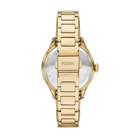 Montre femme fossil glimore acier doré es5395 – montres femme