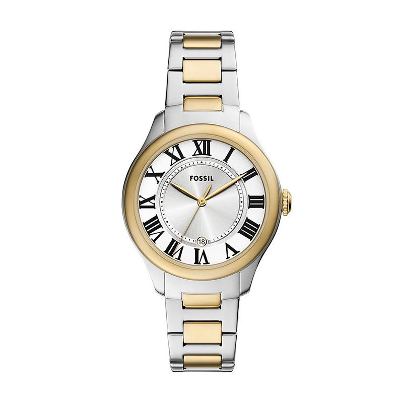 Montre femme fossil glimore acier bicolore es5396 - montres-femme - edora