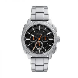 Montre homme chronographe fossil machine acier argenté fs6095 - montres-homme - edora - 0
