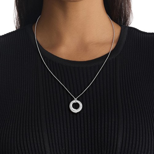 Collier Femme Calvin Klein SCULPTURAL Acier Argenté 35000760