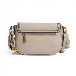 Sac femme porté main et badouillère mac alyster radieuse perle ms-557-03 - maroquinerie - edora - 2