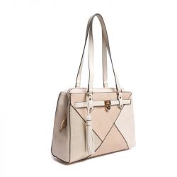 Sac femme shopping mac alyster esquisse  beige ms-550-01 - maroquinerie - edora - 1