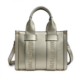 Sac femme petit cabas et bandoulière mac alyster basic clover champagne ksi-222 - maroquinerie - edora - 0