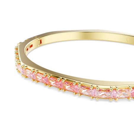 Bracelet femme jonc swarovski matrix doré et cristaux 5720624 – bracelets femme