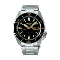 Montre homme automatique seiko 5 acier argenté srpk99k1 - automatiques - edora - 0