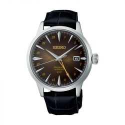 Montre Homme Automatique SEIKO SSK039J1 Cuir Noir SSK039J1