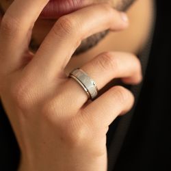 Bague homme phebus lucca acier brillant 15-0093 - accueil - edora - 1