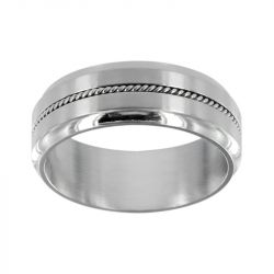 Bague homme phebus léo acier 15-0247 - accueil - edora - 0