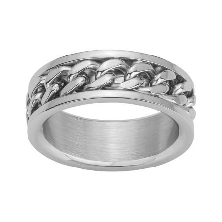 Bague homme phebus ayrton acier 15-0416 – bagues homme