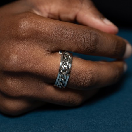 Bague homme phebus ayrton acier 15-0416 – bagues homme