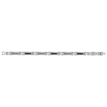 Bracelet homme phebus acier et carbone noir 35-0920 – bracelets homme