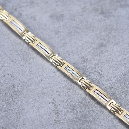 Bracelet femme, homme, or & argent : jonc, gourmette, manchette - bracelets-homme - edora - 1