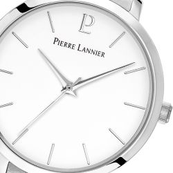 Montre femme pierre lannier chouquette cuir blanc - analogiques - edora - 3