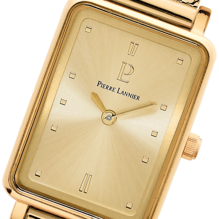 Montres femme pierre lannier ariane acier doré – montres françaises