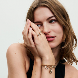 Bracelet femme pandora me chaîne à petits maillons doré 569662c00-3 - accueil - edora - 3