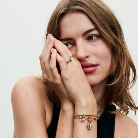 Bracelet femme pandora me chaîne à petits maillons doré 569662c00-3 – accueil