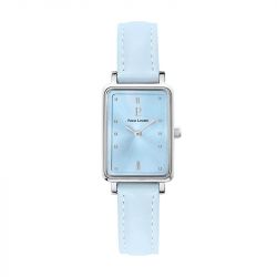 Montre femme pierre lannier ariane cadran bleu bracelet cuir bleu 049d666 - montres-femme - edora - 0