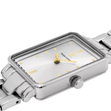 Montre femme pierre lannier ariane cadran argenté bracelet acier argenté 051j621 – montres françaises