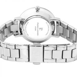 Montre femme pierre lannier chouquette argenté cadran vert bracelet acier argenté 078j691 - montres-femme - edora - 3