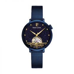 Montre femme pierre lannier australe bleu cadran bleu bracelet acier milanais bleu 148h866 - fete-des-meres - edora - 0