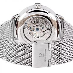 Montre homme pierre lannier automatic argenté cadran vert bracelet acier milanais argenté 323d171 - montres-homme - edora - 3