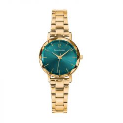 Coffret femme pierre lannier multiples cadran vert bracelet cuir vert 351k562 - montres-femme - edora - 0