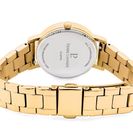 Coffret femme pierre lannier multiples cadran vert bracelet cuir vert 351k562 – montres françaises
