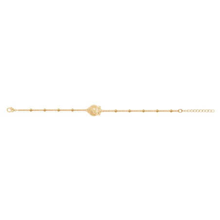 Bracelet femme tête de bouddha plaqué or edo66300034 – bracelets femme