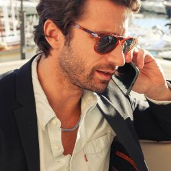 Collier homme rochet major acier hc01380
 - colliers-homme - edora - 1