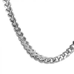 Collier homme rochet major acier hc01380
 - colliers-homme - edora - 2