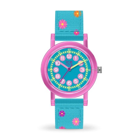 Montre enfant ice learning pink flowers 024497 – montres enfant