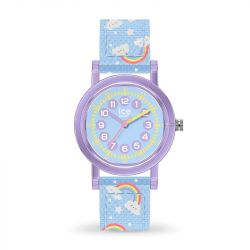Montre enfant ice learning light blue rainbow 024498 - montres-enfant - edora - 0
