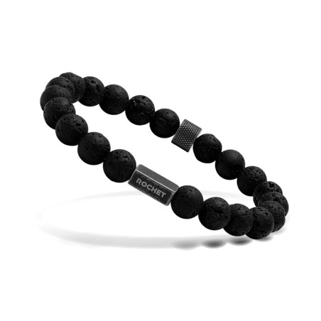 Bracelet homme rochet zen perles pierre de lave hb2801 – bracelets homme