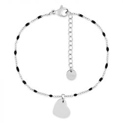 Bracelet  femme edora coeur acier argenté edo433786 - bracelets-femme - edora - 0