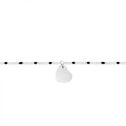 Bracelet  femme edora coeur acier argenté edo433786 - bracelets-femme - edora - 2