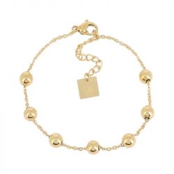 Bracelet femme zag annie acier doré sbs16278-01uni - bracelets-femme - edora - 0