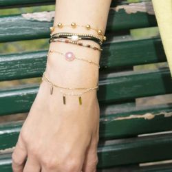 Bracelet femme zag annie acier doré sbs16278-01uni - bracelets-femme - edora - 1