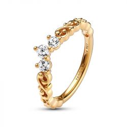 Bague femme pandora moments tiare volute royale 162232c01 - bagues-femmes - edora - 1