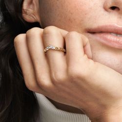 Bague femme pandora moments tiare volute royale 162232c01 - bagues-femmes - edora - 4