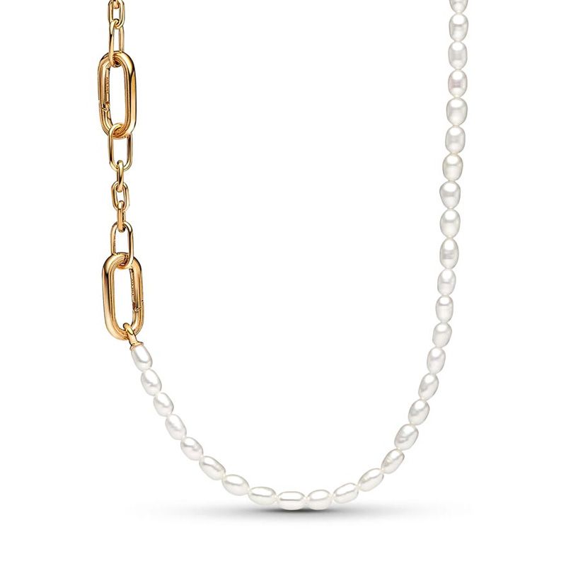 Collier femme pandora me fin perles de culture d’eau douce traitées 362302c01 - colliers-femme - edora